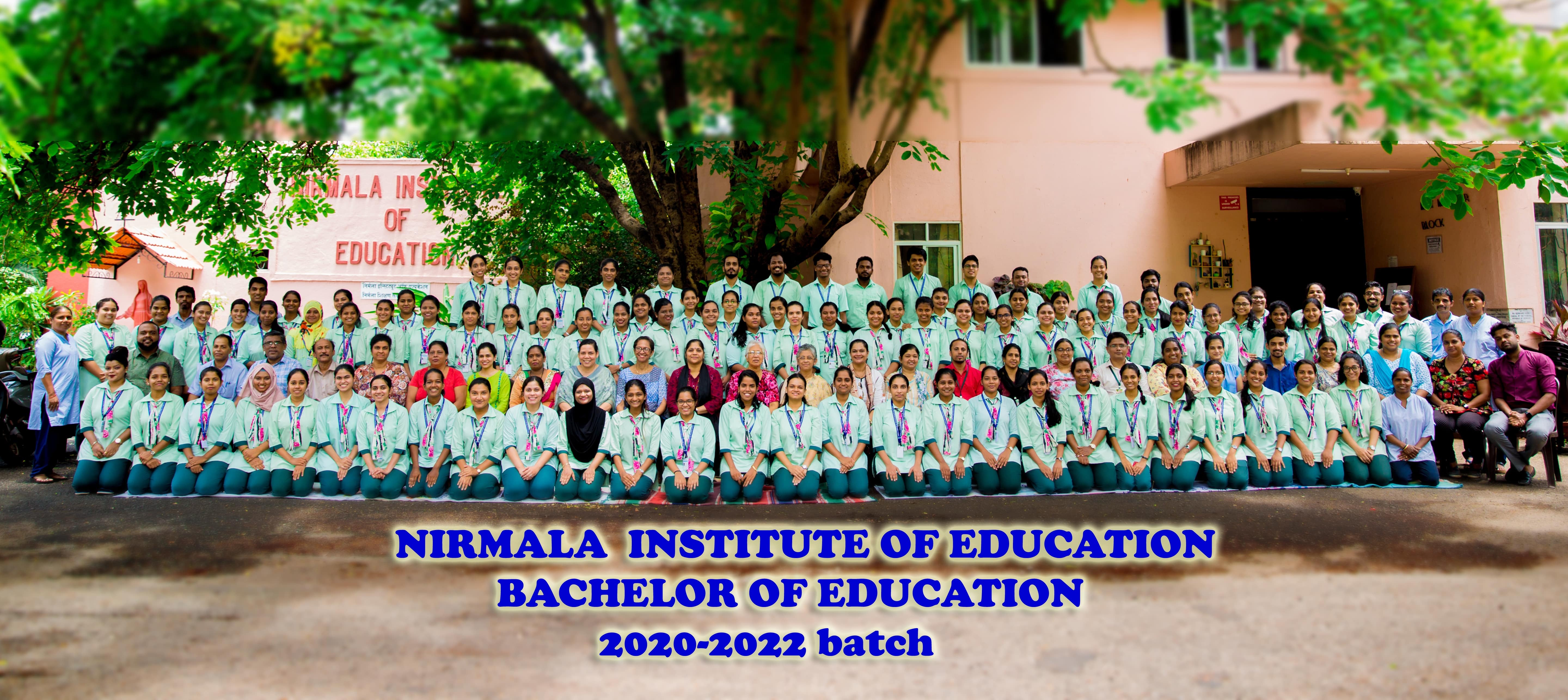   B.Ed Batch 2020-2022