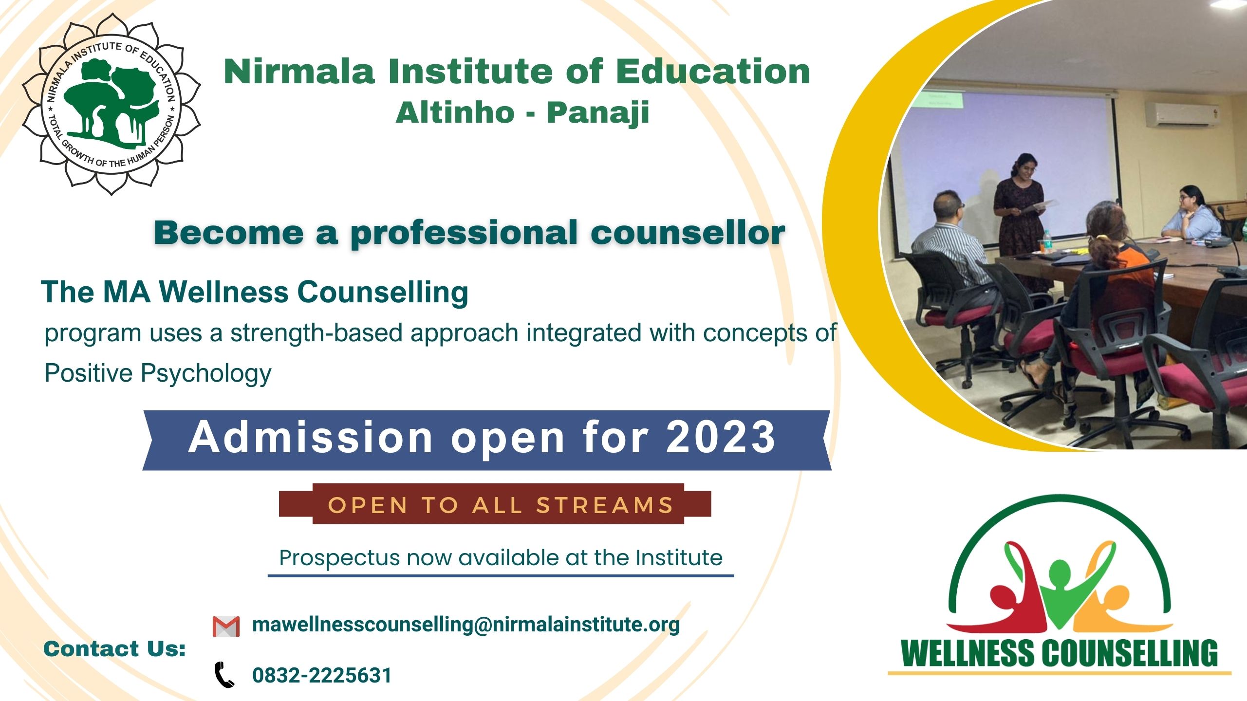 Admission Open for 2023