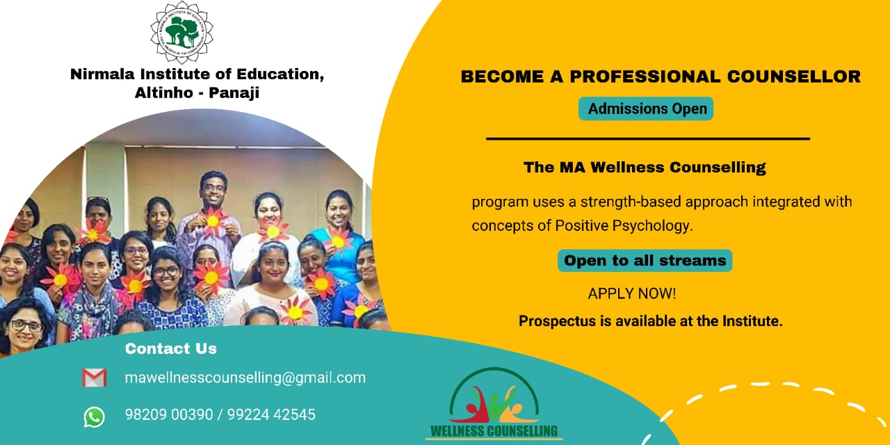 M. A Wellness Admissions Open